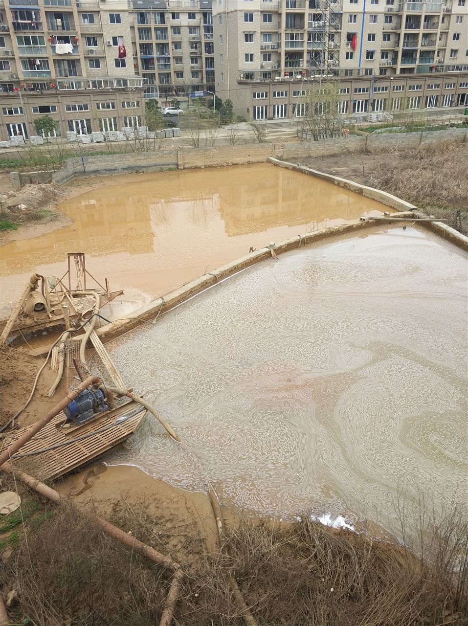 西安沉淀池淤泥清理-厂区废水池淤泥清淤